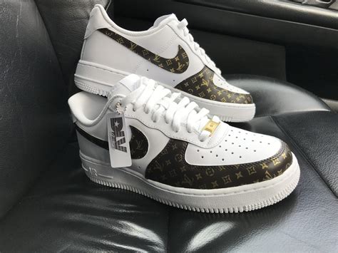 gold lv air force 1|general release lv air force 1.